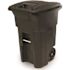 Toter 64 Gallon Black Bear-Tight Wheeled Trash Can