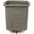 Toter 16 cu. ft. 500 lbs. Capacity Heavy-Duty Manual Cube Truck - Gray