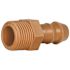 K-Rain 1/2 in. x 17 mm Drip Adapter Brass Barb Fitting