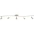 5-Light Tracklight Led 52 In Brushed Nickel