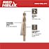 Milwaukee 1/16 in. Cobalt Red Helix Twist Drill Bit