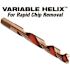 Milwaukee 15/64 in. Cobalt Red Helix Drill Bit