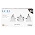 Feit Electric 3-Light 24-Watt Warm White (3000K) Brushed Nickel Integrated LED Bath Vanity Light Fixture