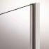 CRAFT + MAIN Tides 31 in. to 33 in. x 65 in. Framed Pivot Shower Door in Silver with Clear Glass with Handle