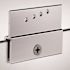 CRAFT + MAIN Cove 48 in. L x 2 in. W x 72 in. H Semi-Frameless Sliding Shower Door in Silver with 1/4 in. Clear Glass