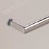 CRAFT + MAIN Cove 60 in. x 72 in. H Semi-Framed Sliding Shower Door in Silver with 1/4 in. Clear Glass without Handle
