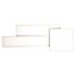 Sylvania 2 ft. x 4 ft. 32-Watt White Integrated LED Edge-Lit Panel Light 3500K CCT with Emergency Battery Backup
