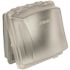 TAYMAC N3R Extra Duty PolyC Clear 2-Gang Weatherproof In-Use Electrical Outlet Cover for Outdoor Outlet, UFAST 55-in-1