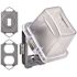 TAYMAC N3R Extra Duty Clear 1-Gang Weatherproof In-Use Outdoor Electrical Outlet Cover, UFAST 16-in-1, Jumbo 4.75 in. Deep