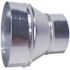 Master Flow 4 in. to 3 in. 26-Gauge Round Reducer