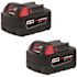 Milwaukee M18 18-Volt Lithium-Ion XC Extended Capacity 5.0 Ah Battery Pack (2-Pack)