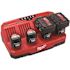 Milwaukee M12 12- volt Lithium-Ion 4-Port Sequential Battery Charger