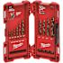 Milwaukee Cobalt Red Helix Twist Drill Bit Set for Drill Drivers (15-Piece)