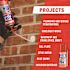 Loctite TITE FOAM Gaps and Cracks Spray Foam, Bright White, 12 oz. Can, Insulating Spray Foam Sealant