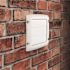 Everbilt 4 in. Louvered Vent Cap in White