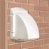 Dundas Jafine 8 in. x 4 in. Promax Replacement Exhaust Cap in White
