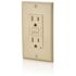 Leviton 15 Amp 125-Volt Duplex Self-Test SmartlockPro Tamper Resistant AFCI/GFCI Dual Function Outlet, Light Almond