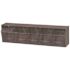 Quantum Storage Systems Clear Tip Out Bin- 5 Compartments Small Part Organizer Gray