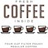 Regular Individually Wrapped 4-Cup Filter Pod Fresh Coffee Inside (200 per Case)
