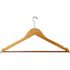 Mens Hanger Natural Flat Small Hook in Chrome (100 per Case)