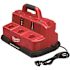 M12 and M18 12-Volt/18-Volt Lithium-Ion Multi-Voltage 6-Port Sequential Rapid Battery Charger (3 M12 and 3 M18 Ports)