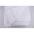 90 in. x 110 in. White T200 Queen Flat (12-Case)