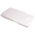 T250 Queen XL Flat Sheet, 94 in. x 120 in. White with Tone on Tone Sateen Stripes (12 Each Per Case)