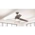 Carrington 60 in. Indoor/Outdoor Ceiling Fan with Led Dome Light Kit, Natural Iron with Black Blades