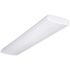 Lithonia Lighting 48 in. Wrap Multi-Volt 2-Light White Ballast Ceiling Flushmount