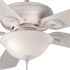 Hampton Bay Rothley 52 in. LED Matte White Ceiling Fan with Light Kit