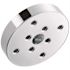 Delta 1-Spray Patterns 1.50 GPM 5.41 in. Wall Mount Fixed Shower Head with H2Okinetic in Chrome