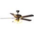 Hampton Bay Glendale 52 In. Indoor Oil Rubbed Bronze Ceiling Fan With Light Kit