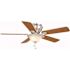 Hampton Bay Hawkins 44 in. Indoor Brushed Nickel Ceiling Fan with Light Kit