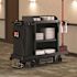 Suncast Commercial Black Standard Full-Size Housekeeping Cart