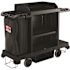 Suncast Commercial Black Standard Full-Size Housekeeping Cart