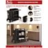Suncast Commercial Black Hanging Divided Housekeeping Accessory Bag