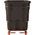 Suncast Commercial 1300 lbs. Capacity 1 yds. Standard Duty Forkliftable/Towable Tilt Truck