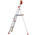 Little Giant Ladder Systems 5 ft. Flip-N-Lite Aluminum Utility Ladder with 300 lb. Load Capacity Type IA Duty Rating
