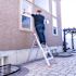 Little Giant Ladder Systems 5 ft. Flip-N-Lite Aluminum Utility Ladder with 300 lb. Load Capacity Type IA Duty Rating