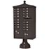 Florence Vital 16-Mailboxes 2-Parcel Lockers 1-Outgoing Pedestal Mount Cluster Box Unit