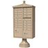 Florence Vital 16-Mailboxes 2-Parcel Lockers 1-Outgoing Pedestal Mount Cluster Box Unit