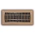 TruAire 4 in. x 10 in. Brown Plastic Floor Register