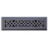 TruAire 4 in. x 10 in. Ornamental Scroll Design in Matte Black