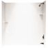 Swan 30 in. x 60 in. x 72 in. Tub Wall Surround Kit in White