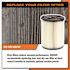 RIDGID General Debris Pleated Paper Shop Vacuum Filter Replacement for Most 5-16 Gallon RIDGID Wet Dry Vacs (1-Pack)