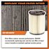 RIDGID General Debris Pleated Paper Shop Vacuum Filter Replacement for Most 5-16 Gallon RIDGID Wet Dry Vacs (2-Pack)