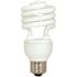 SATCO|Satco 75-Watt Equivalent T2 Medium Base CFL Light Bulb Warm White (12-Pack)