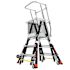Little Giant Ladder Systems 3 ft.-5 ft. Fiberglass 375 lbs. Rated Type IAA Adjustable Safety Cage