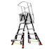 Little Giant Ladder Systems 3 ft.-5 ft. Fiberglass 375 lbs. Rated Type IAA Adjustable Safety Cage