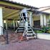 Little Giant Ladder Systems 5 ft.-9 ft. Fiberglass 375 lbs. Rated Type IAA Adjustable Safety Cage